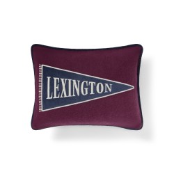 Flag Logo Wool Mix Patch 40x30 Pillow