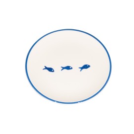 LIDO FISH PLATE Ø 210mm LIGHT BLUE FISH 2 sztuki