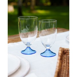 MAESTRO LIGHT BLUE WINE GLASS 4 sztuki