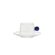 BILIA CUP and SAUCER CLEAR, BILIA BLUE x 2 sztuki
