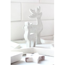 Renifer ozdobna figurka betonowa